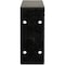 Ekena Millwork Embrey Steel Bracket, Antiqued Pewter 2"W x 10"D x 4 3/4"H BKTM02X10X04EBAPW - alternate 3